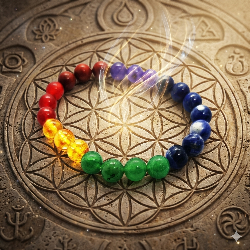 Natural 7 Chakra Balance Band (buy 1 get 1 free gift)